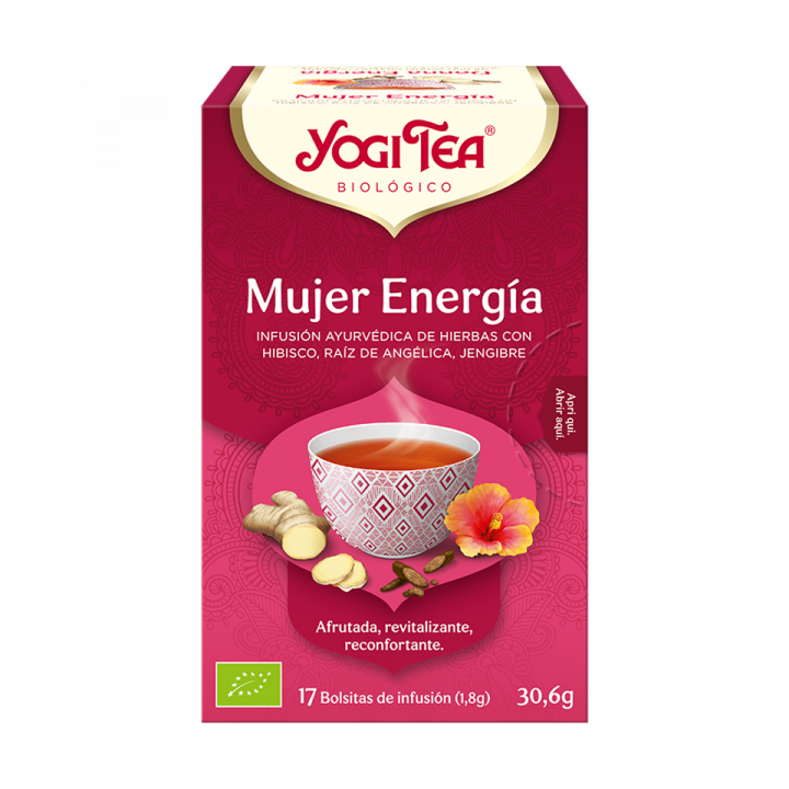 YOGI TEA MUJER ENERGIA 17 X 1.8 GR. (YOGI TEA)/