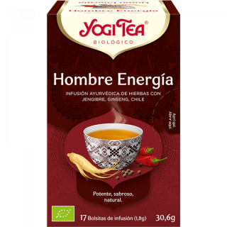 YOGI TEA HOMBRE ENERGIA 17 X 1,8 GR. (YOGI TEA)/