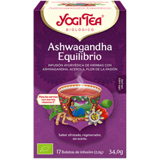 YOGI TEA ASHWAGANDHA EQUILIBRIO BIO 17 X 2 GR. (YOGI TEA)/