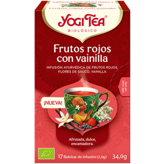 YOGI TEA FRUTOS ROJOS CON VAINILLA ECO 17 X 2 GR. (YOGI TEA)/