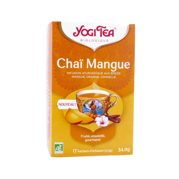 YOGI TEA CHAI MANGO 17 X 1,8 GR. (YOGI TEA)