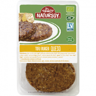 HAMBURGUESA DE TOFU Y QUESO 160 GR. (NATURSOY)