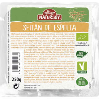 SEITAN DE ESPELTA 250 GR. (NATURSOY)