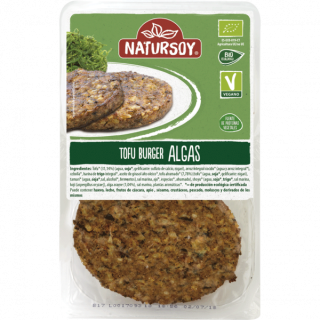 HAMBURGUESA DE TOFU Y ALGAS 160 GR. (NATURSOY)
