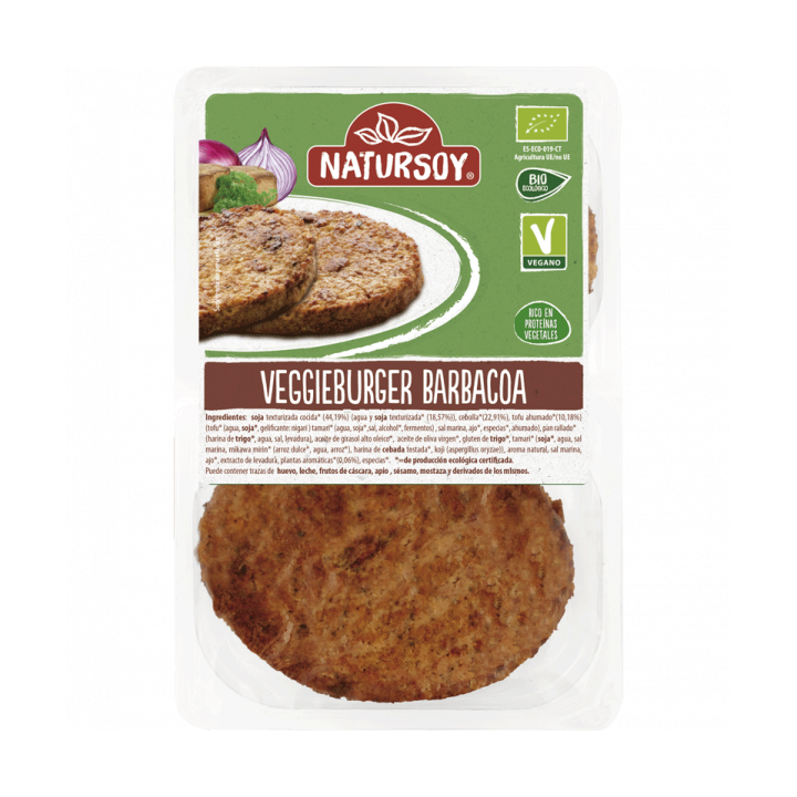 VEGGIEBURGER BARBACOA 200 GR. (NATURSOY)