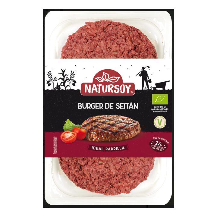 BURGER VEGANA 200 GR. (NATURSOY)