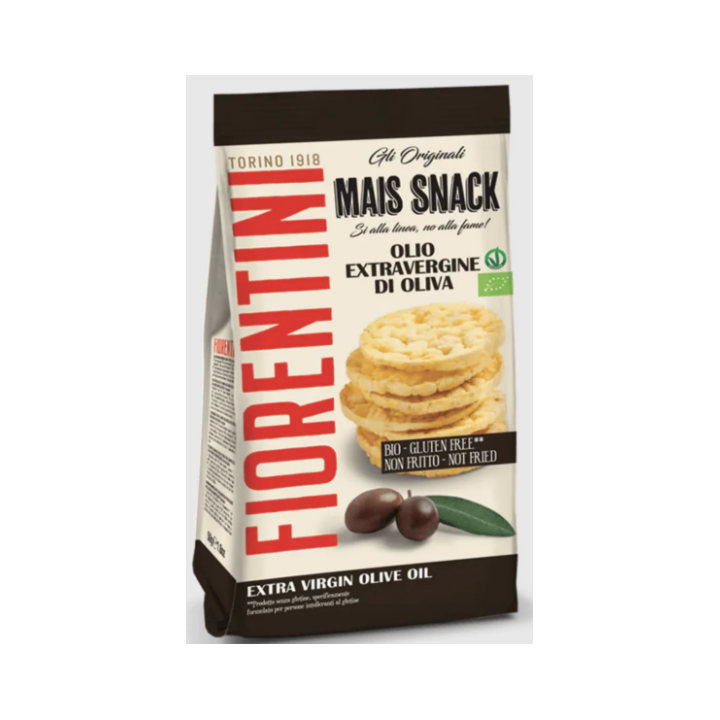 SNACKS MINI TORTITAS DE MAIZ AL ACEITE DE OLIVA 50 GR. (FIORENTINI)/