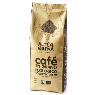 CAFE GRANO DESCAFEINADO 100% ARABICA SIN GLUTEN ECO 1 KG. (ALTERNATIVA3)