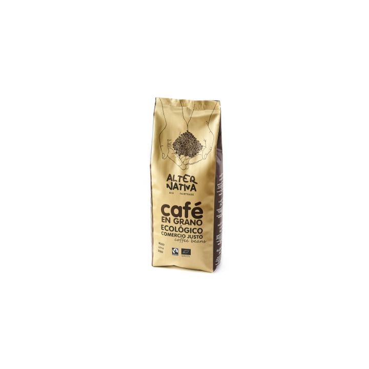 CAFE GRANO DESCAFEINADO 100% ARABICA SIN GLUTEN ECO 1 KG. (ALTERNATIVA3)