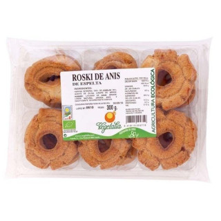 ROSQUILLAS DE ESPELTA CON ANIS 300 GR. (VEGETALIA)/