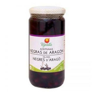 ACEITUNA NEGRA DE ARAGON ECO 220 GR. (VEGETALIA)/