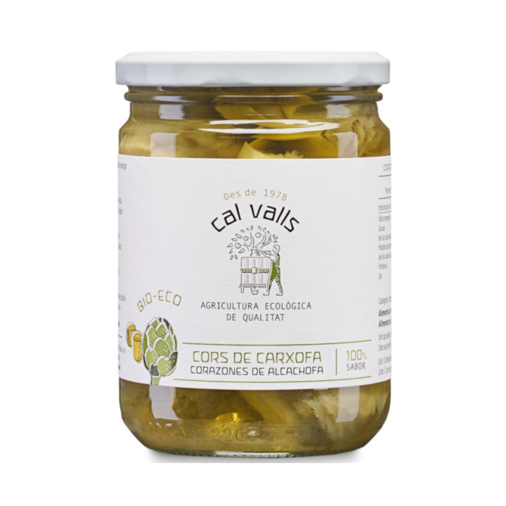 ALCACHOFA CORAZON ECO 410 GR. (CAL VALLS)/