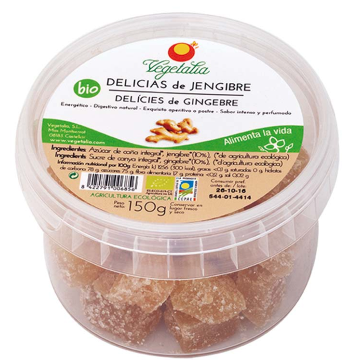 JENGIBRE CANDI 150 GR BIO. (VEGETALIA)/