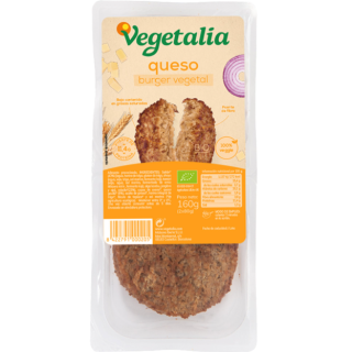 VEGEBURGUER 160 GR. DE SEITAN Y QUESO BIO (VEGETALIA)/