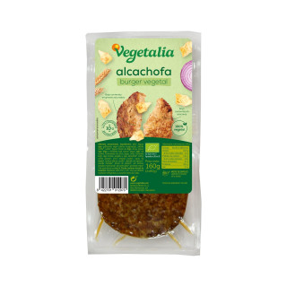 VEGEBURGUER 160 GR. DE ALCAHOFA BIO (VEGETALIA)/