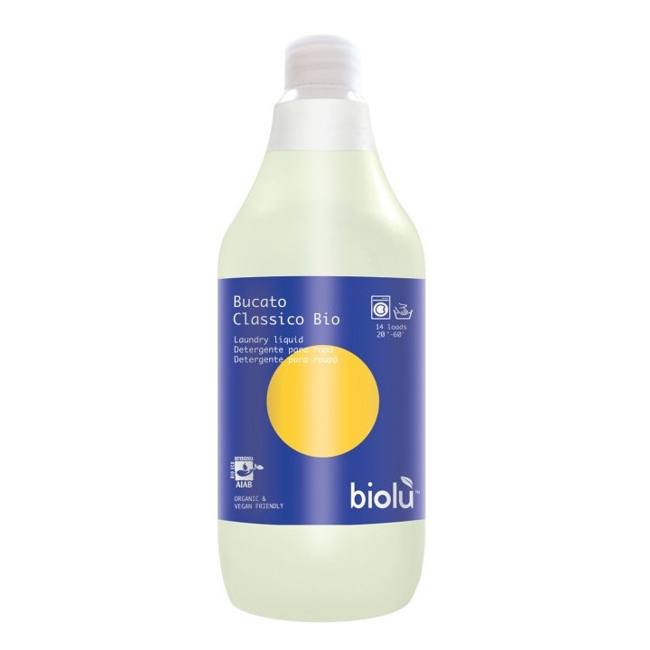 DETERGENTE ROPA CLASICO BIO 1 LT. (BIOLU)/