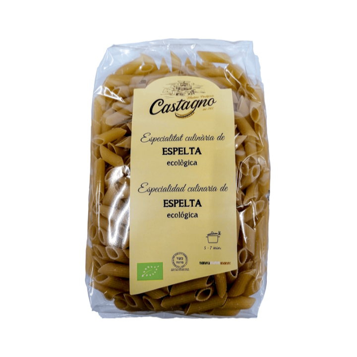 MACARRON DE ESPELTA DICOCCUM  ECO 500 GR. (CASTAGNO)/