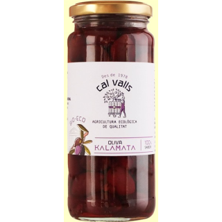 ACEITUNA KALAMATA NEGRA ECO 350 GR. (CAL VALLS)/
