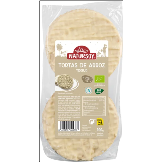 TORTAS DE ARROZ CON YOGUR 100 GR (NATURSOY)