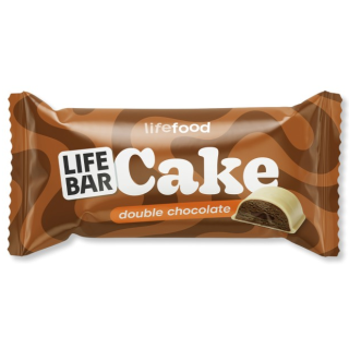CAKE DOBLE CHOCOLATE SIN GLUTEN ECO 35 GR. (LIFE FOOD)
