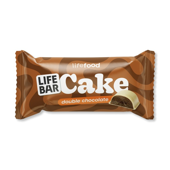 CAKE DOBLE CHOCOLATE SIN GLUTEN ECO 35 GR. (LIFE FOOD)