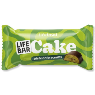 CAKE PISTACHO Y VAINILLA SIN GLUTEN ECO 35 GR. (LIFE FOOD)