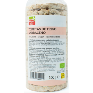 TORTAS DE TRIGO SARRACENO 100% SIN GLUTEN ECO 100 GR. (LA FINESTRA)/