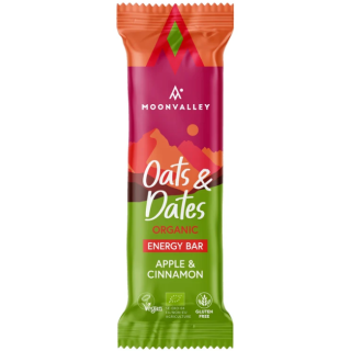 BARRITA DE AVENA , DATIL, MANZANA Y CANELA ECO 50 GR. (MOONVALLEY) (12)