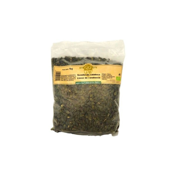 SEMILLAS DE CALABAZA PELADA ECO 1 KG. (CAL VALLS)