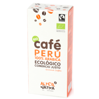 CAFE ARABICA PERU MOLIDO SIN GLUTEN ECO 250 GR. (ALTERNATIVA3)