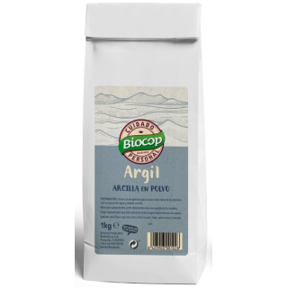 ARCILLA BLANCA EN POLVO 1 KG. (BIOCOP)/