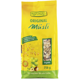 MUESLI ORIGINAL 750 GR. (RAPUNZEL)*.