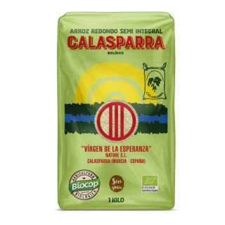 ARROZ CALASPARRA SEMI INTEGRAL SIN GLUTEN 1 KG. (CALASPARRA)/