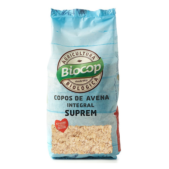 COPOS DE AVENA INTEGRAL SUPREM ECO 500 GR. (BIOCOP)/
