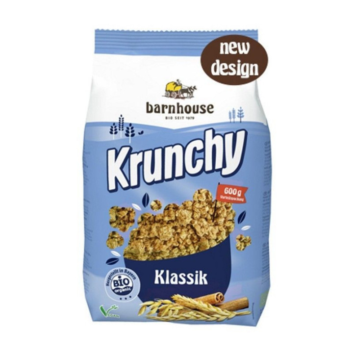 MUESLI KRUNCHY CLASSIC BARNHOUSE 600 GR. (BARNHOUSE)/