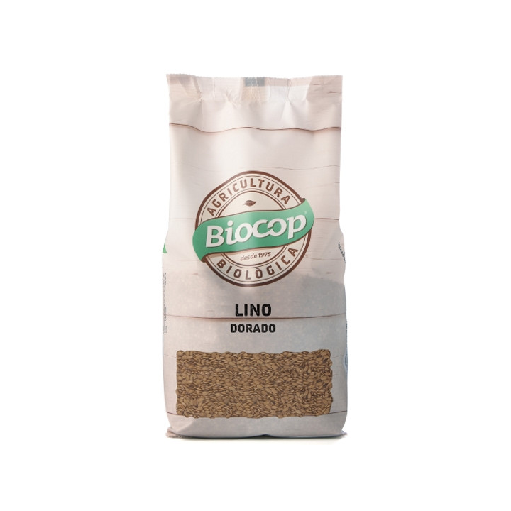SEMILLAS DE LINO DORADO 500 GR. (BIOCOP)/