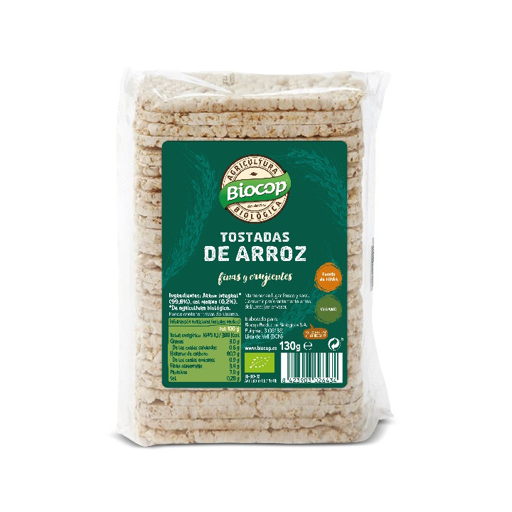 TOSTADAS DE ARROZ 130 GR. (BIOCOP)/
