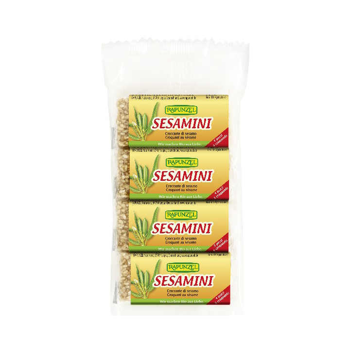 BARRITA SESAMINI 4 X 27 GR. (RAPUNZEL)**