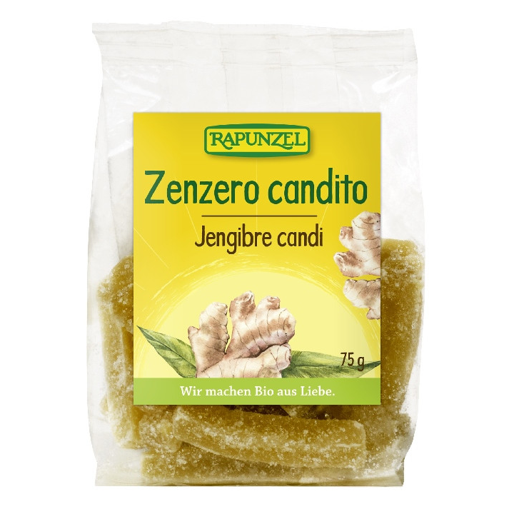 JENGIBRE CANDI ECO 75 GR. (RAPUNZEL)**.
