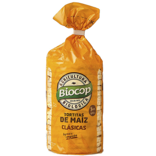 TORTAS DE MAIZ CON SAL SIN GLUTEN 120 GR. (BIOCOP)/