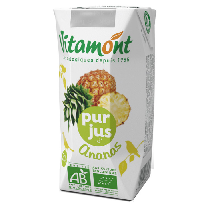 ZUMO DE PIÑA 6 X 20 CL. (VITAMONT)*.