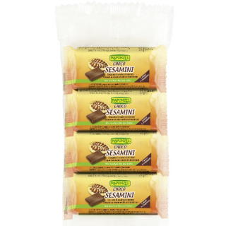 BARRITA SESAMINI CON CHOCOLATE 4 X 27 GR. (RAPUNZEL)**