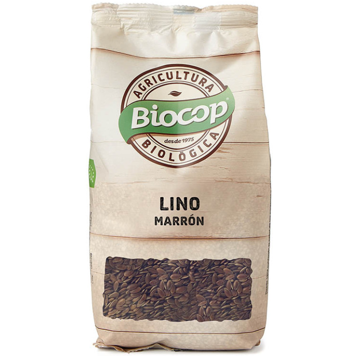 SEMILLAS DE LINO MARRON 250 GR. (BIOCOP)/