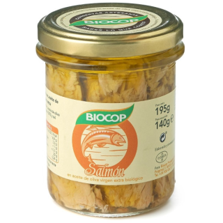 FILETES DE SALMON 195 GR. (BIOCOP)*.